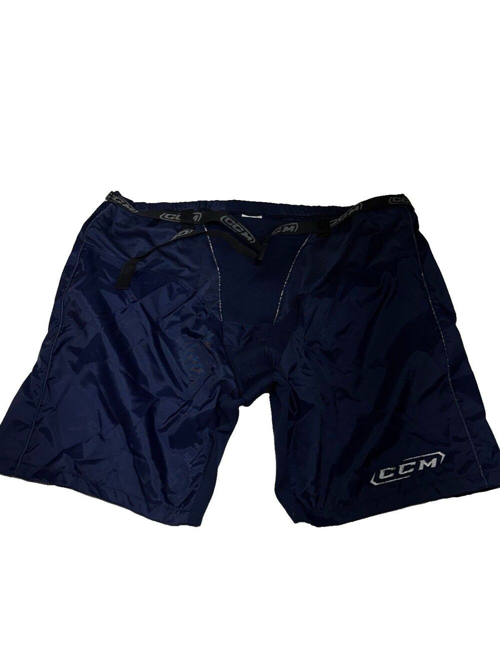 CCM Blue Hockey Shell Pant Senior Men’s XL Lightweight Durable 100% Nylon
